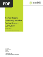Download Greenlight Search Holiday Sector Report Summary -  April 2010 by Greenlight Search SN31360506 doc pdf