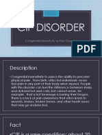 Cip Disorder