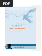 Niccolò Machiavelli Lettera A Francesco Vettori 10 Dicembre 1513