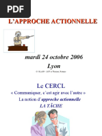 L Approche Actionnelle