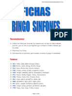 Bingo Sinfones PDF