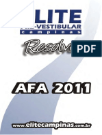 2011 Afa Matematica Resolvida