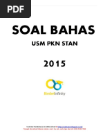 Soal Bahas Usm PKN Stan 2015