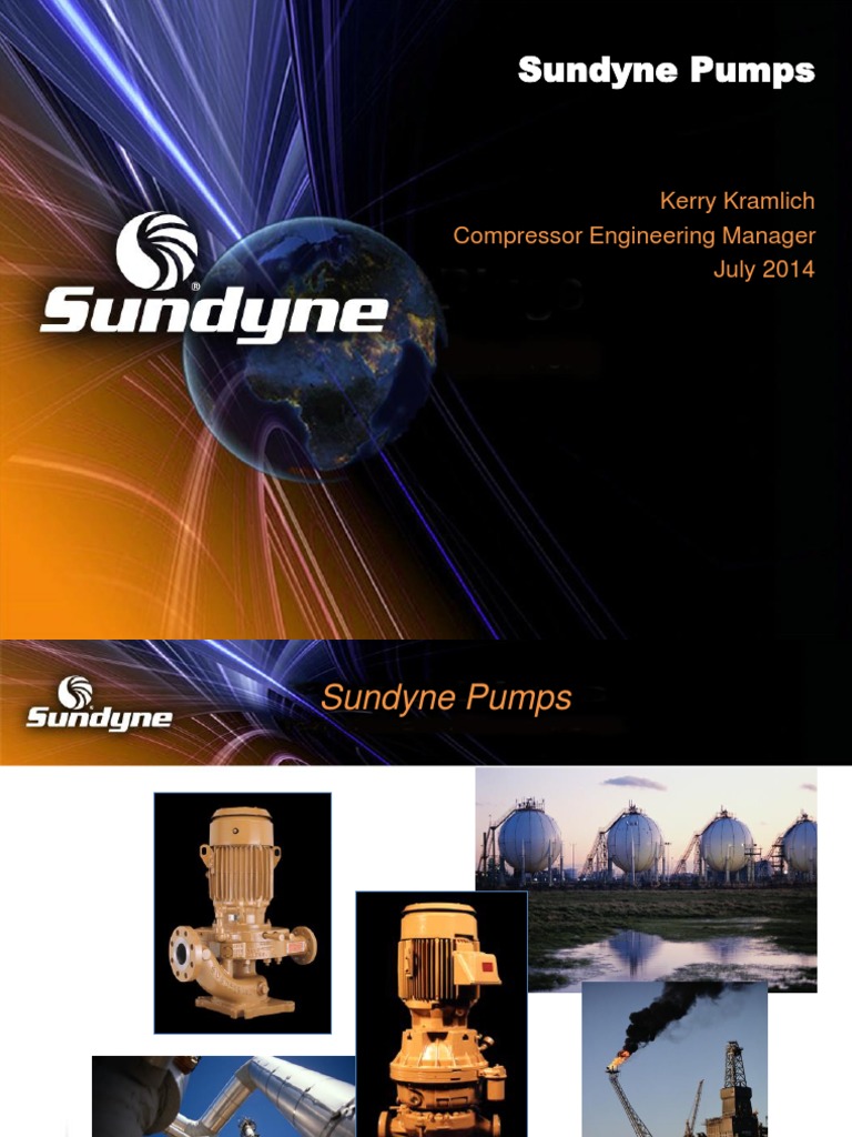Sundyne High Speed Pump (OH6) PDF Pump Gas Compressor