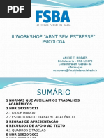 Workshop Abnt Psicologia 23 05