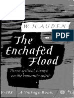 The Enchafèd Flood: Or, The Romantic Iconography of The Sea Is A Book of Three Lectures by W. H. Auden, First Published in 1950.