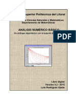 Análisis Numérico Básico con Python