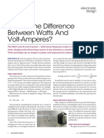 What’s the Difference Between Watts and Volt-Amperes