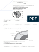 Prueba Ciencias Naturales Unidad 4