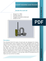 DS2650T Industrial Load Shackle Data Sheet