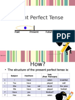 Present Perfect Tense Guide