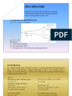 Pertemuan 3 Fluida Dinamis