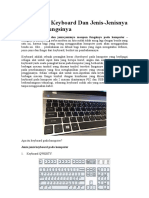 Pengertian Keyboard Dan Jenis