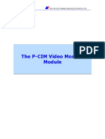 The P-CIM Video Monitor: Afcon Software and Electronics LTD