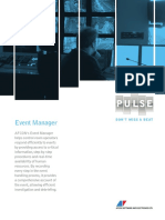 Pulse Event Manager - Brochure