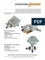 Blind Diff Pressure Switches