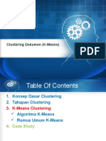 10-Clustering Dokumen (K-Means) A SA1250 5.0 V2.08