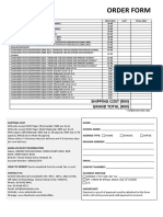 Order Form 2015