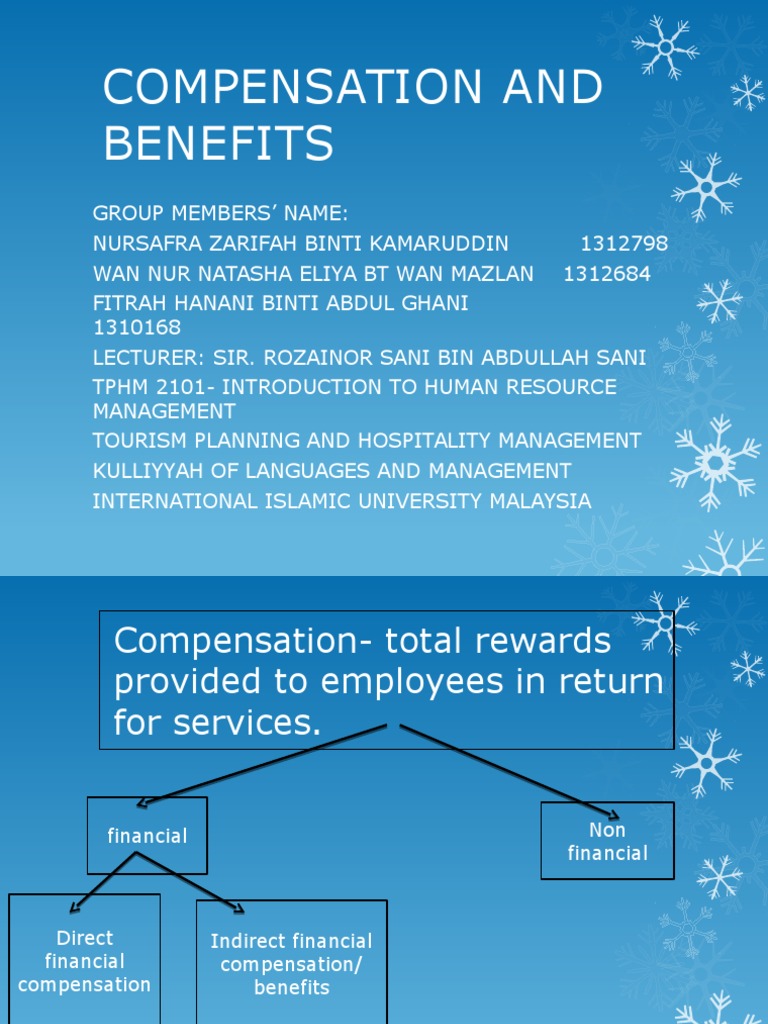 Understanding Compensation and Benefits | PDF | Compensation And ...