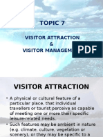 6 Visitor Attraction and Visitor Management - Lecturer