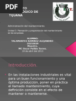 Unidad 3 Mantenimiento