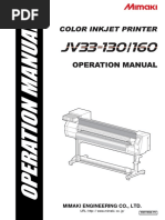 Mimaki JV33 - Manual - v1.5