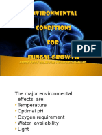11thenvironmental Factors of Fungal Growth