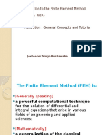 Introduction To The Finite Element Method (NISA) JSK