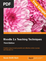 Moodle 3.x Teaching Techniques - Third Edition - Sample Chapter