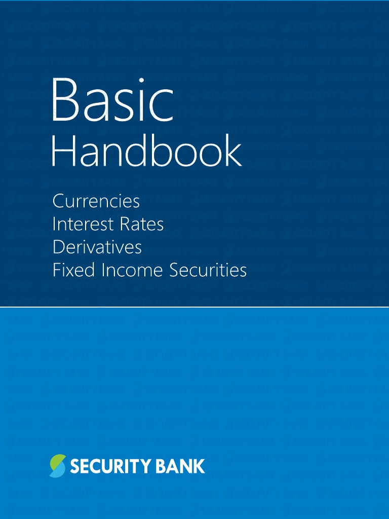 Treasury & Fixed Income Handbook | PDF | Derivative (Finance) | Invoice