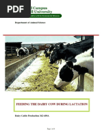 Cattle Feed Quality Control Manual | PDF | Animal Feed | Dietary