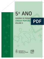 Producao Textual 5 Ano 3 e 4 Bim