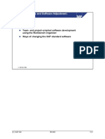 EXP - 0013 Software Logistics and Software Adjustment Contents
