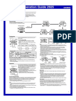 Manual Relógio casio 2925