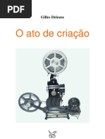 Gilles Deleuze - O ato de Criação