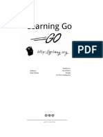 Learning Go