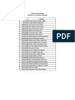 Informe Para Liderazgo de Práctica Aprobada