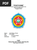 Download Makalah Positivisme Filsafat Ilmu by rahmadani SN313688931 doc pdf