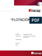 FLOTACIÓN