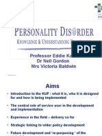 Personality Disorder Knowledge and Understanding Framework (KUF)