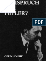 Honsik, Gerd - Freispruch Fuer Hitler (1988, 233 S., Text) PDF
