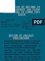 Application of Hec-Hms in Rainfall-Runoff and Flood Simulations in Lower Tapi Basin