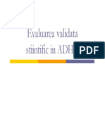 ADHD Evaluare