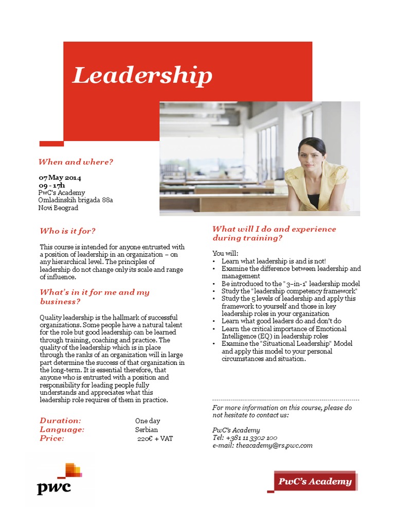 Leadership Training for All Levels | PDF | Business