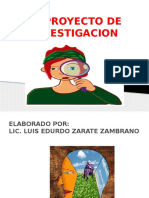 El Proyecto de Investigación 1