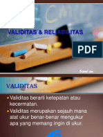 validitas-reliabilitas