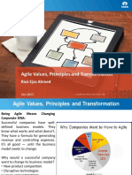 Agile Values Principles and Transformation Razi