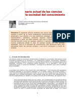 Lect1 - Escenario Actual de Las Ciencias Sociales PDF