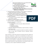 Ideas Principales y Conclusión de Los Videos Sobre El Diseño de Situaciones Didácticas Por Competencias