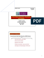 Soid State Synthesis